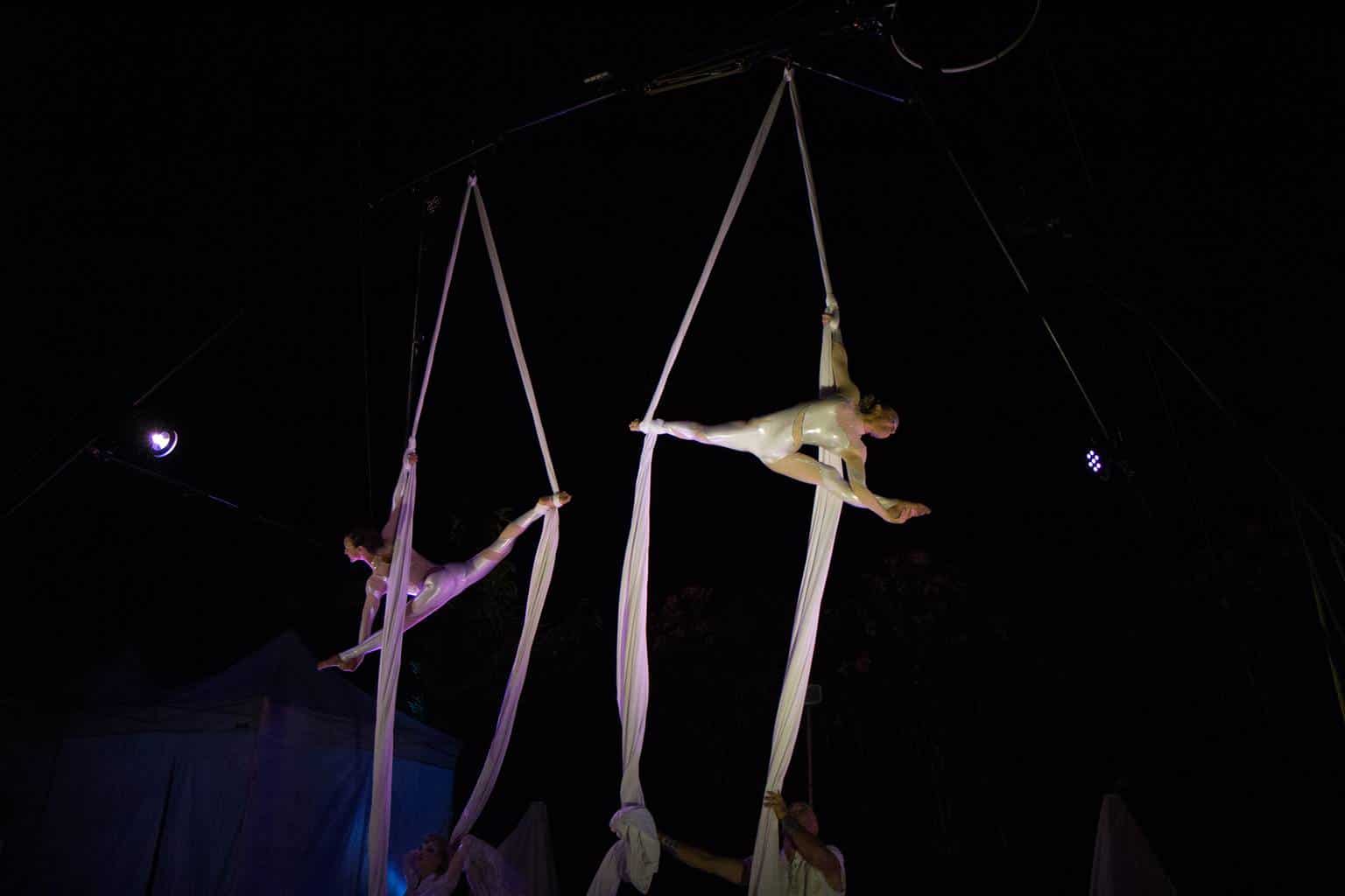 L’acrobatie aérienne, une discipline de cirque très connue.