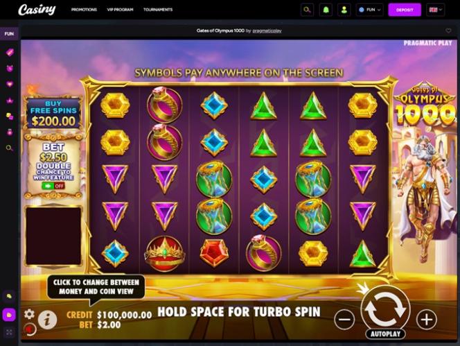 Casiny Casino Payment Methods 23